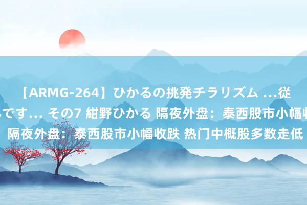 【ARMG-264】ひかるの挑発チラリズム …従妹が小悪魔すぎて困るんです… その7 紺野ひかる 隔夜外盘:泰西股市小幅收跌 热门中概股多数走低