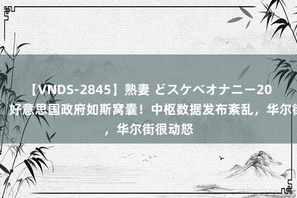 【VNDS-2845】熟妻 どスケベオナニー20連発!! 好意思国政府如斯窝囊!中枢数据发布紊乱,华尔街很动怒